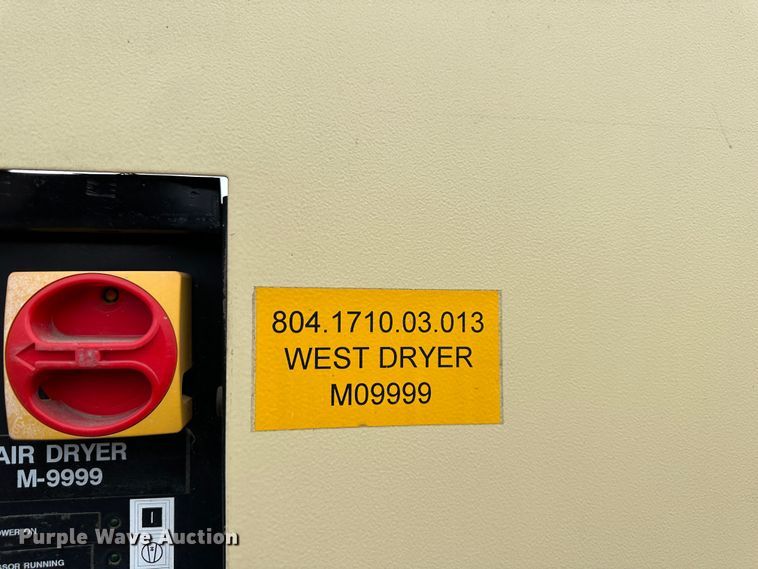 image for item LN9088 Ingersoll Rand  air dryer