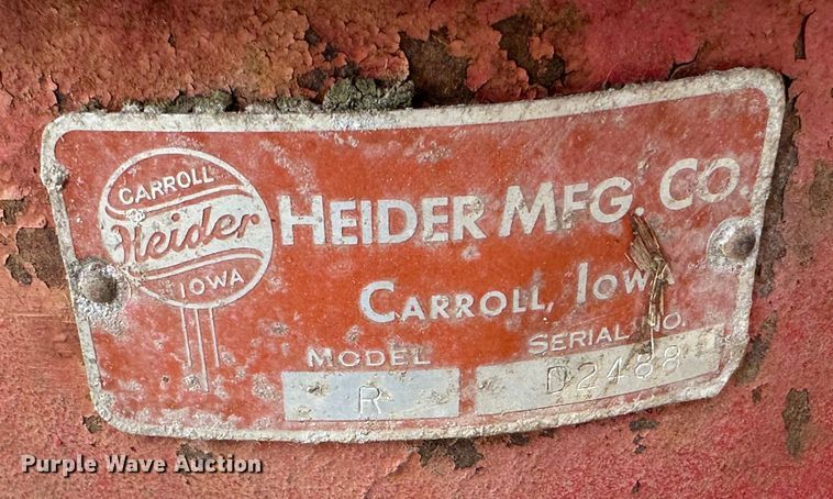 image for item LN9104 Heider  gravity wagon