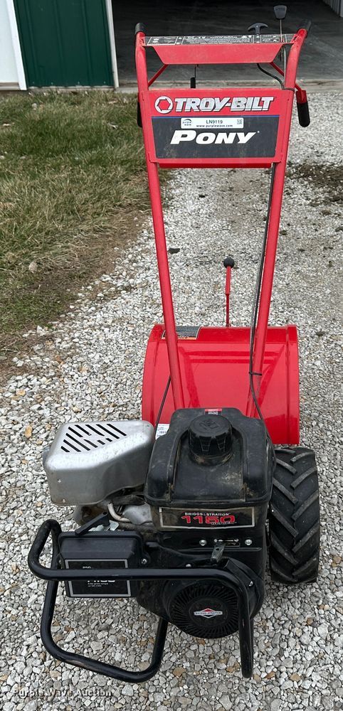 image for item LN9119 Troy-Bilt Pony  rear tine tiller