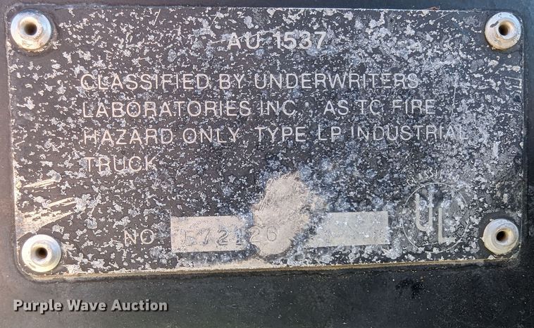 image for item LP9240 Clark GCS25MC  forklift