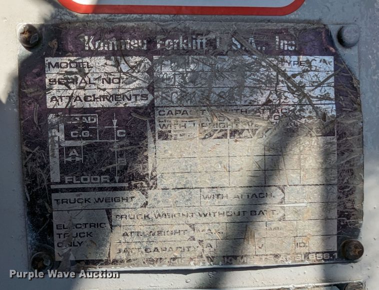 image for item LP9243 Komatsu FG45T-6  forklift