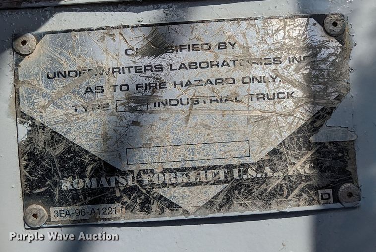 image for item LP9243 Komatsu FG45T-6  forklift