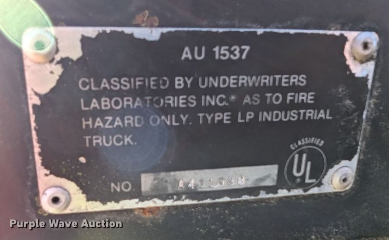 image for item LP9244 Clark GCX20  forklift