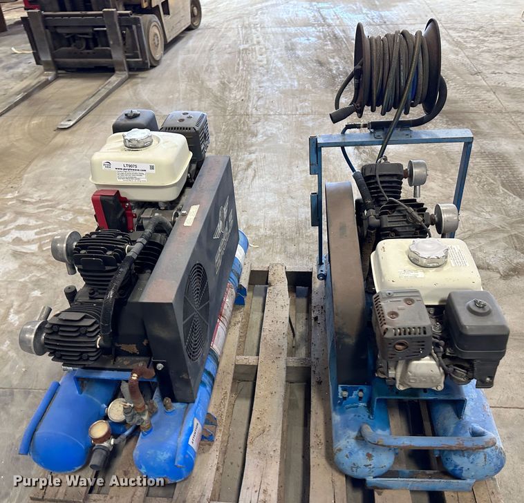 image for item LT9075 (2) air compressors