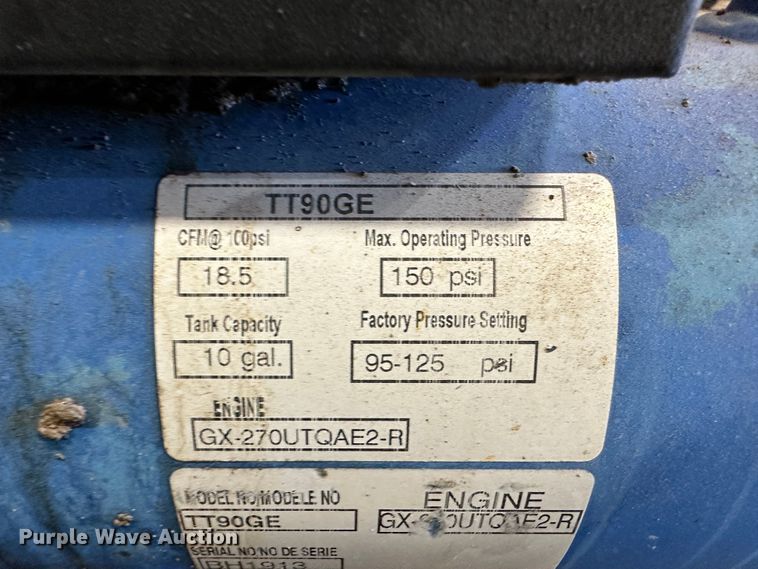 image for item LT9075 (2) air compressors