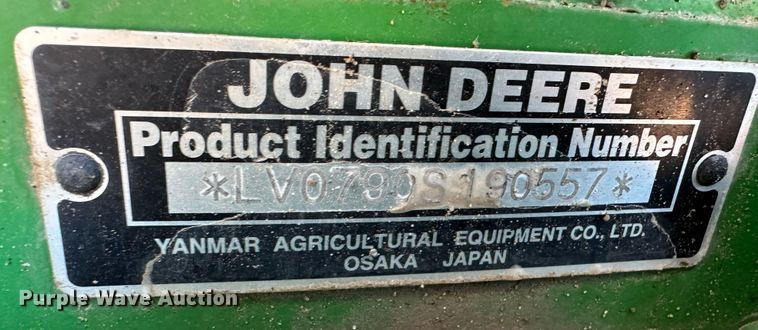 image for item LT9077 John Deere 790  tractor