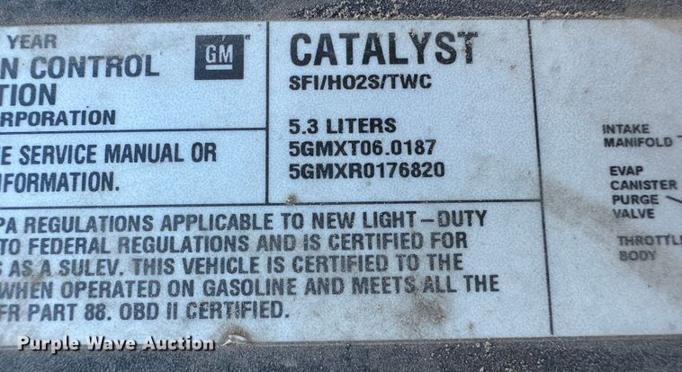 image for item LT9109 2005 GMC Sierra 1500  Crew Cab pickup truck