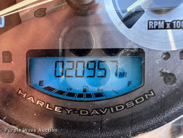 image for item LT9481 2013 Harley Davidson Road King  110th Anniversary Edition motorcycle