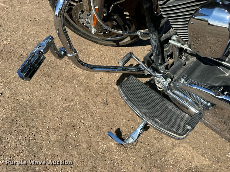 image for item LT9481 2013 Harley Davidson Road King  110th Anniversary Edition motorcycle