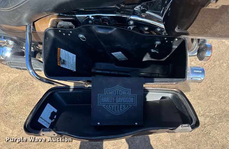 image for item LT9481 2013 Harley Davidson Road King  110th Anniversary Edition motorcycle