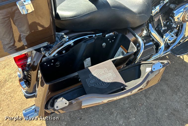 image for item LT9481 2013 Harley Davidson Road King  110th Anniversary Edition motorcycle