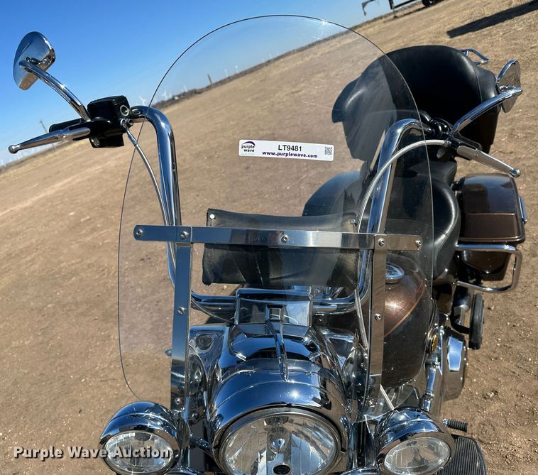 image for item LT9481 2013 Harley Davidson Road King  110th Anniversary Edition motorcycle