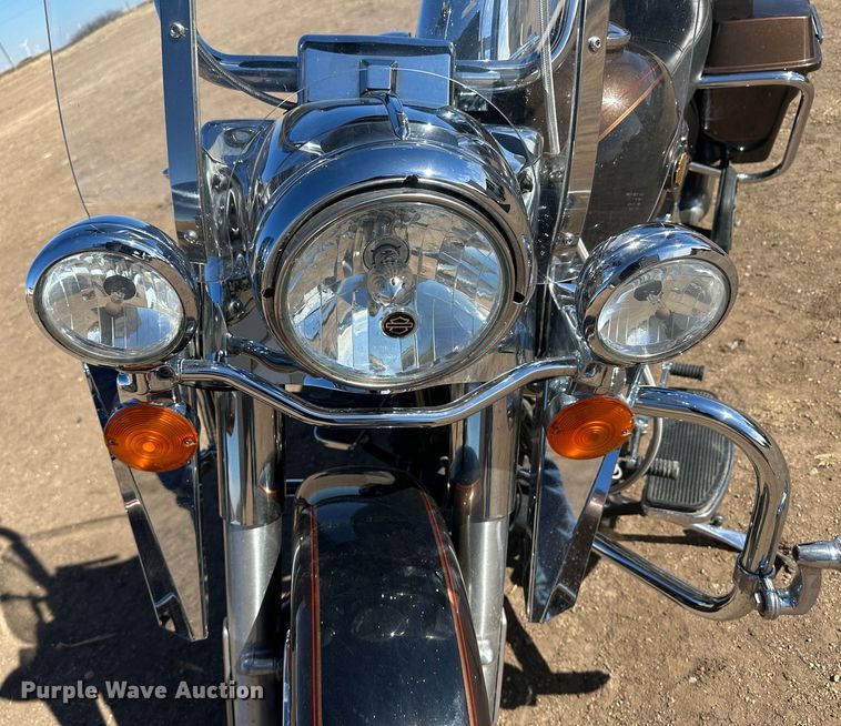 image for item LT9481 2013 Harley Davidson Road King  110th Anniversary Edition motorcycle