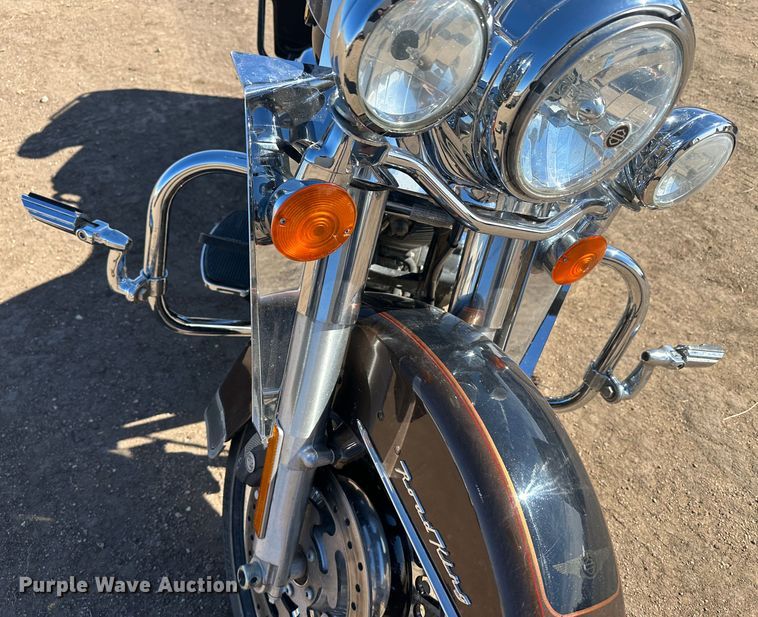 image for item LT9481 2013 Harley Davidson Road King  110th Anniversary Edition motorcycle