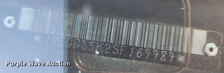 image for item MB9810 1995 Chevrolet G30  van