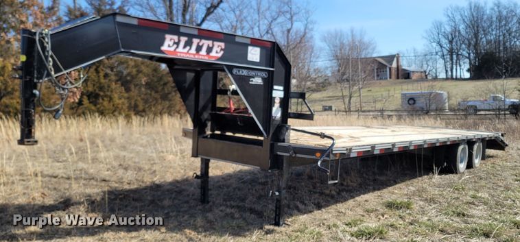 image for item MB9813 2020 Elite Trailers  equipment trailer