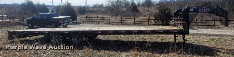 image for item MB9813 2020 Elite Trailers  equipment trailer