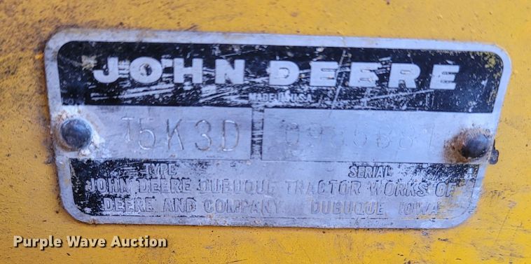 image for item MB9823 John Deere JD480  forklift