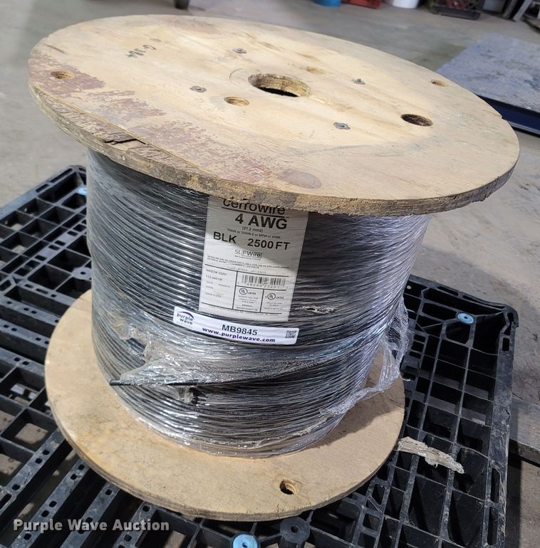 image for item MB9845 2,500' of Cerrowire 4 AWG THHN wire