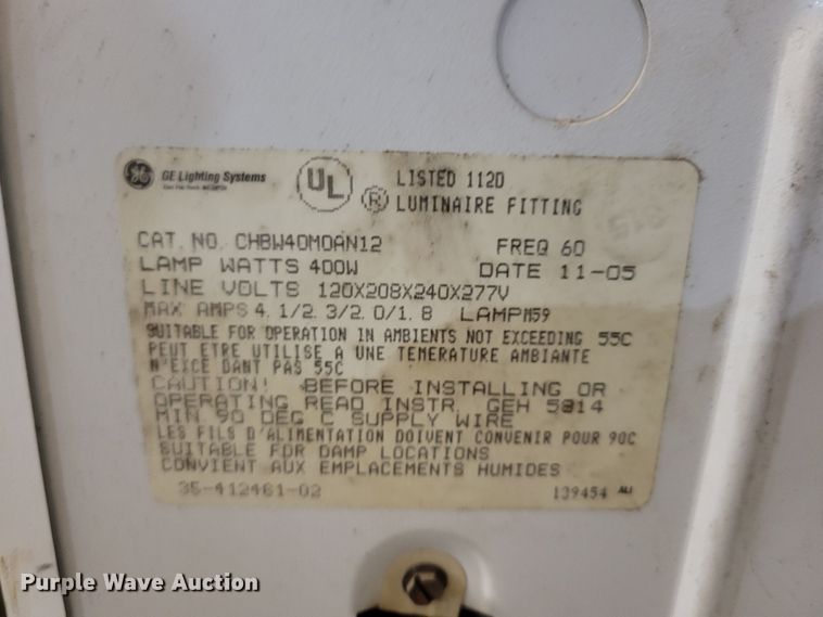 image for item MC9600 Approximately 20 light fixtures