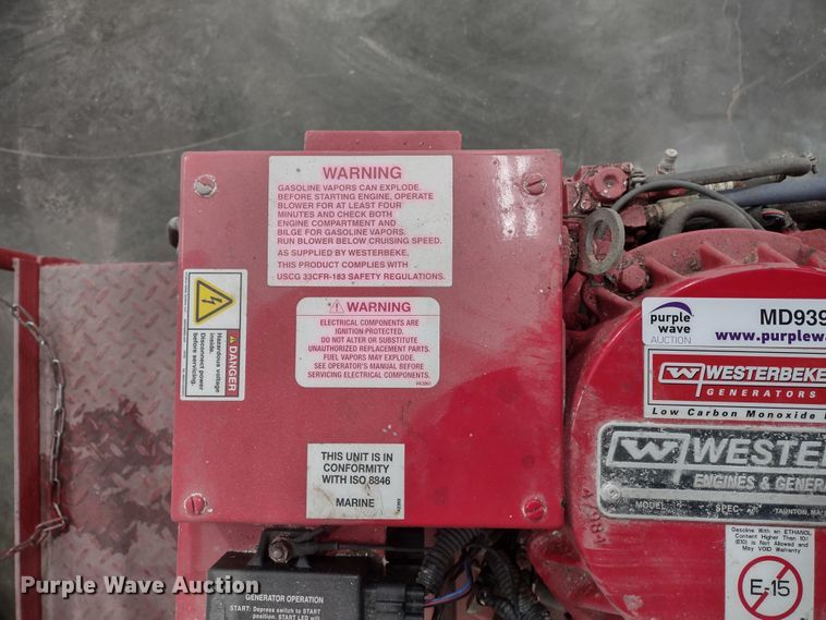 image for item MD9399 Westerbeke 3.5 SBCG  generator