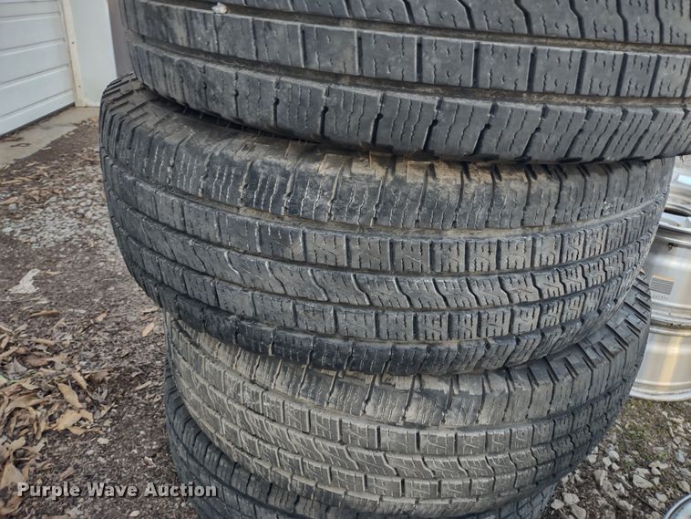 image for item MD9402 (4) Falken Wildpeak 265/70R17 tires and wheels