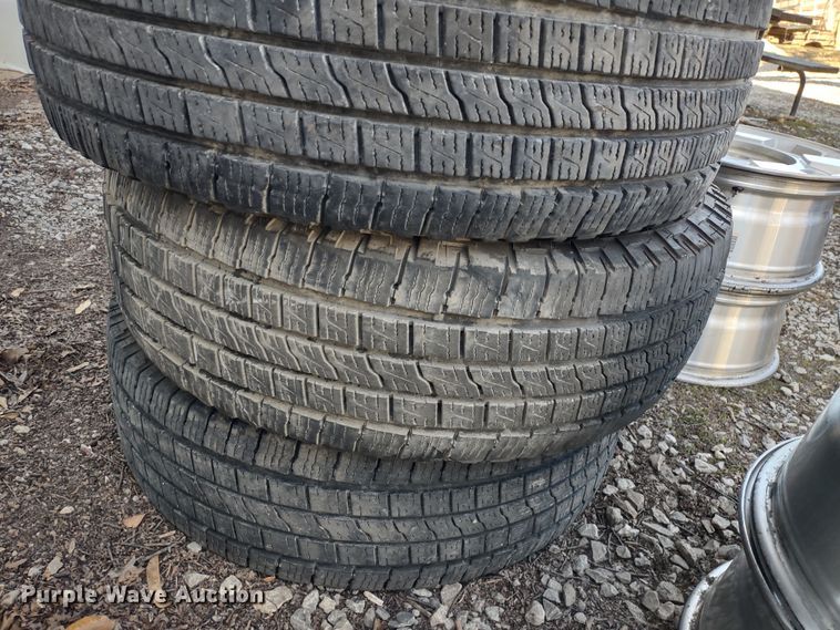 image for item MD9402 (4) Falken Wildpeak 265/70R17 tires and wheels