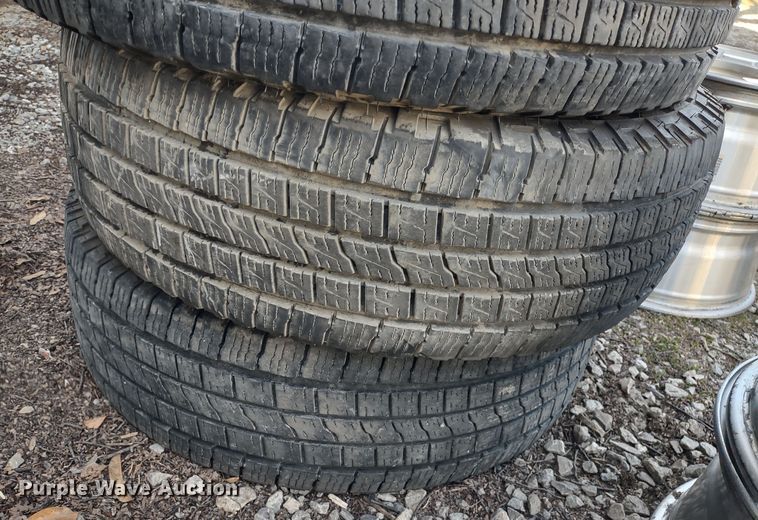 image for item MD9402 (4) Falken Wildpeak 265/70R17 tires and wheels