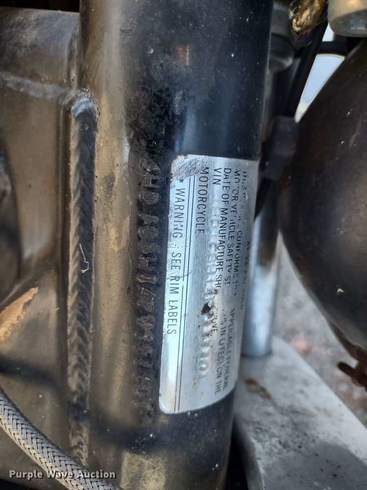 image for item MD9403 1985 Harley Davidson Roadster  motorcycle