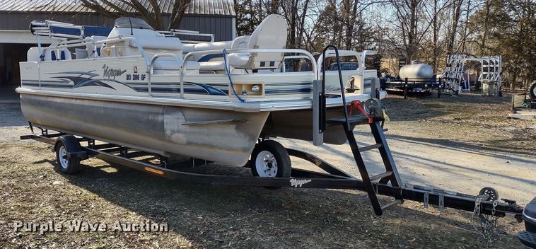 image for item MD9405 2004 Voyager Super Fish  pontoon boat