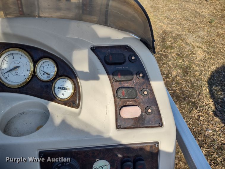 image for item MD9405 2004 Voyager Super Fish  pontoon boat