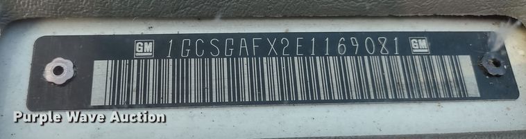 image for item MD9407 2014 Chevrolet Express 1500  van