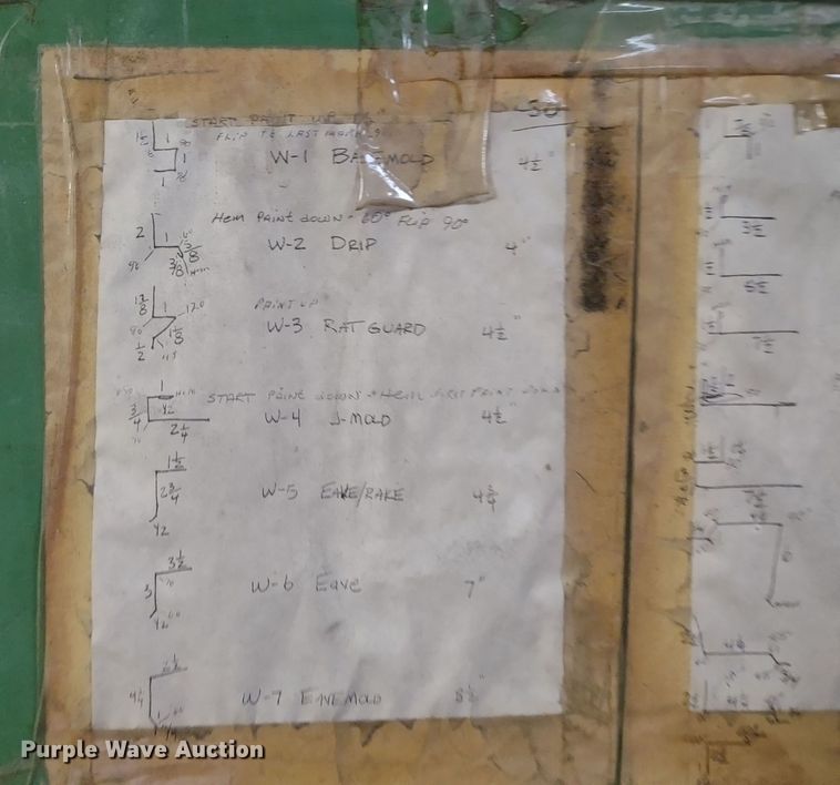 image for item MD9427 (2) metal forming machines
