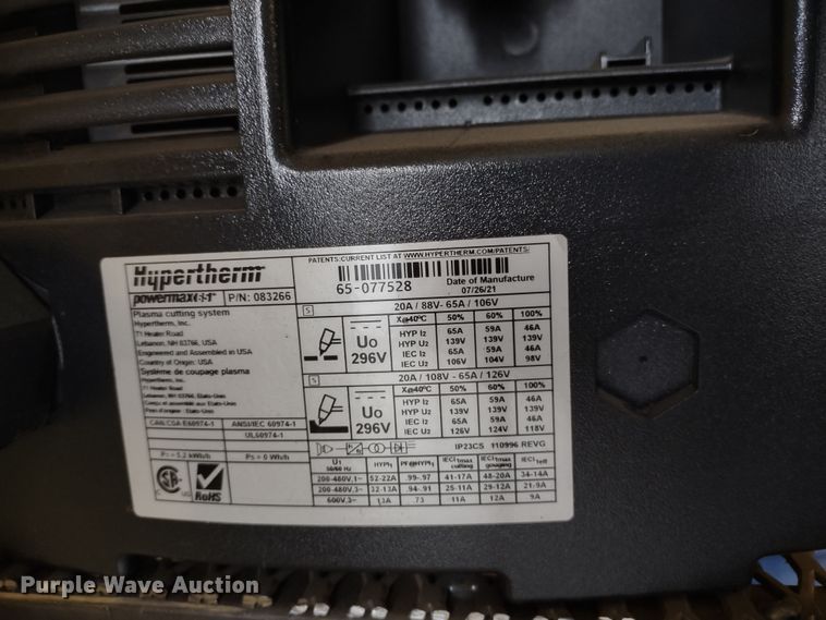 image for item MD9430 Fast Cut Icon Elite Series  plasma cutting system