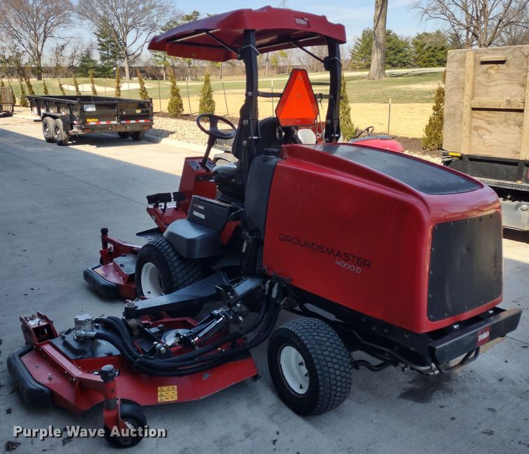 image for item MD9445 Toro Groundsmaster 4000D  lawn mower