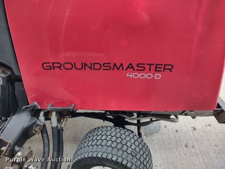 image for item MD9445 Toro Groundsmaster 4000D  lawn mower