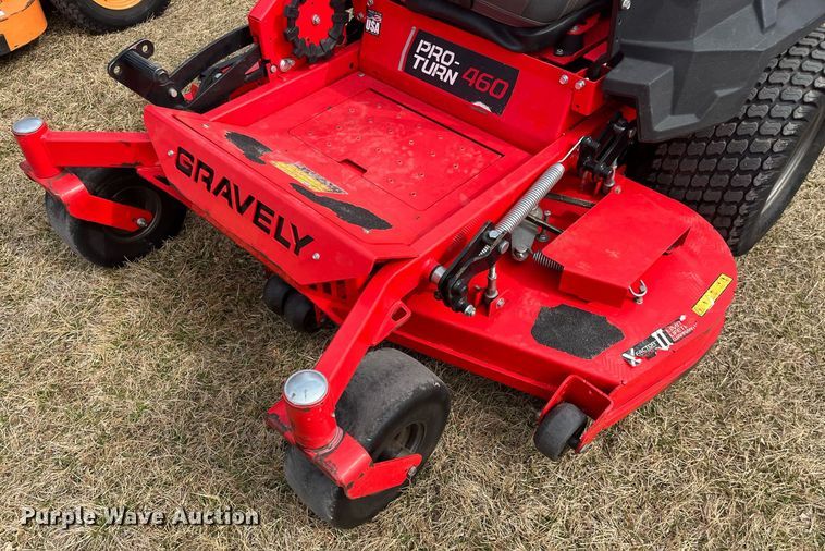 image for item MD9564 Gravely Pro-Turn 460  ZTR lawn mower