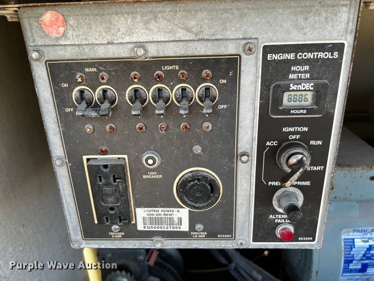 image for item MK9772 2012 Terex AL4  light plant