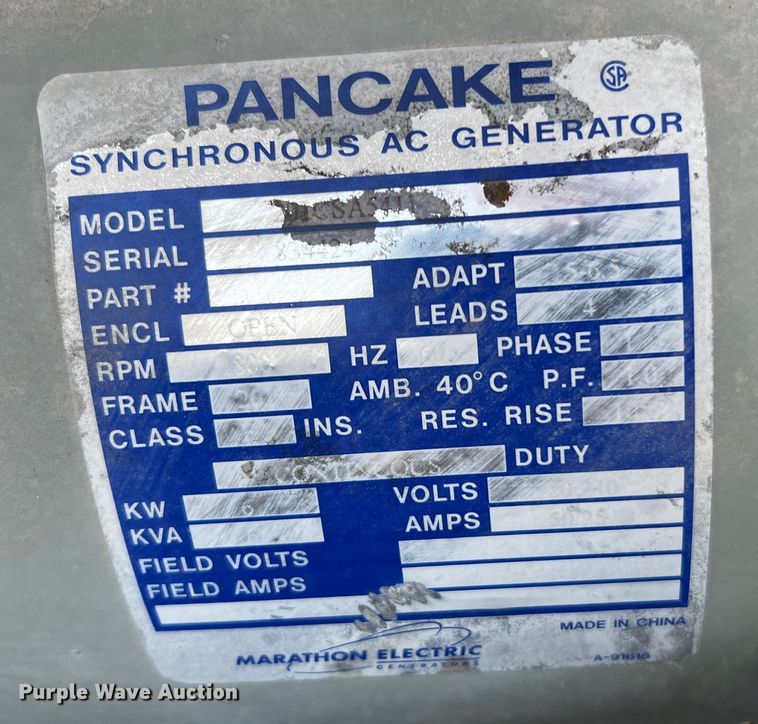 image for item MK9772 2012 Terex AL4  light plant