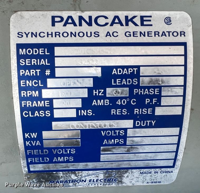 image for item MK9773 2012 Terex AL4  light plant