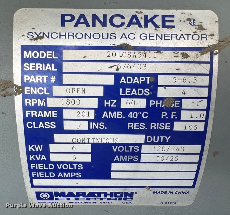 image for item MK9775 2009 Terex AL4000  light plant
