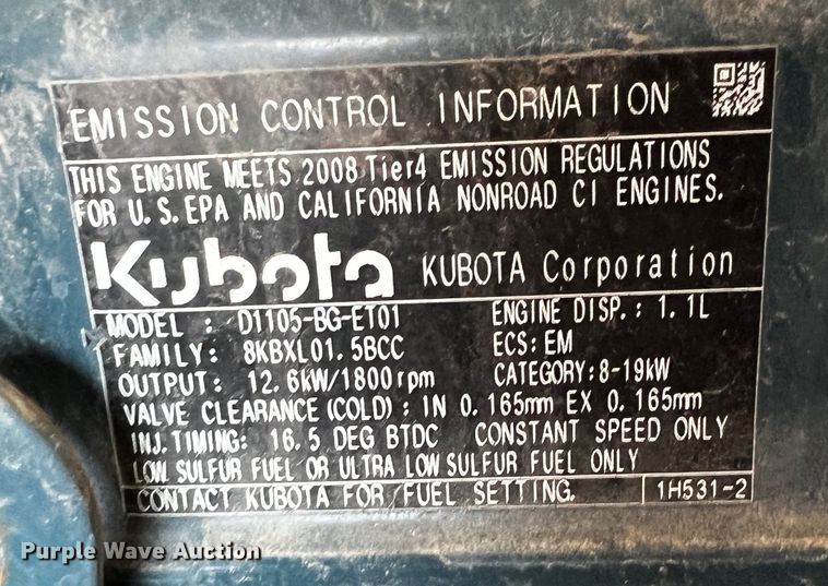 image for item MK9775 2009 Terex AL4000  light plant