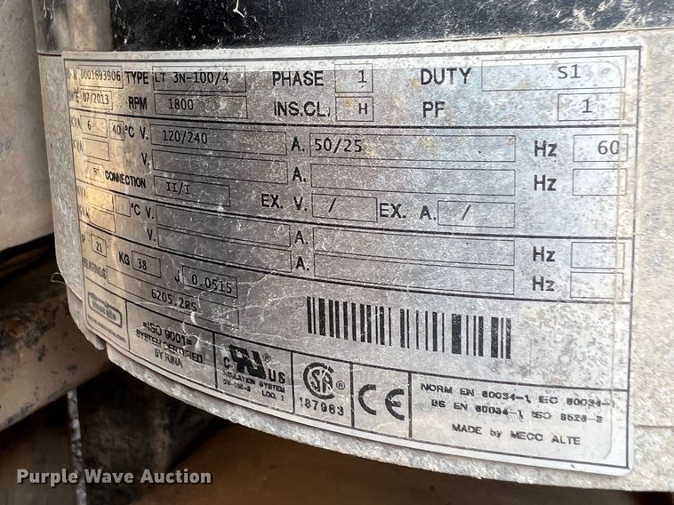 image for item MK9778 2013 Atlas Copco QLT M10  light plant