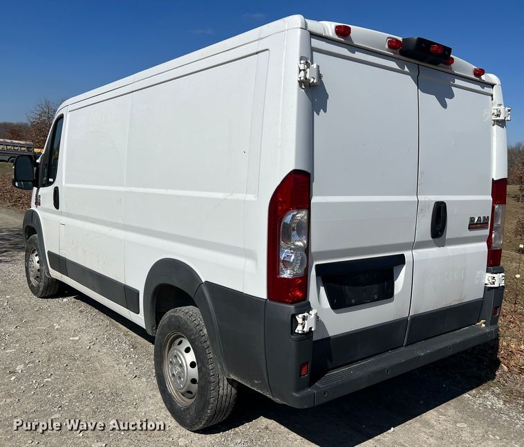 image for item MM9183 2014 Dodge Ram 1500 Promaster  delivery van