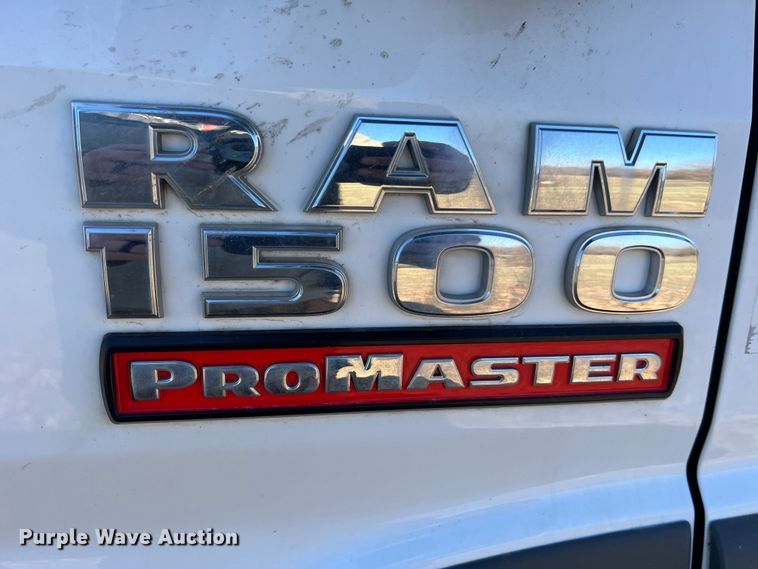 image for item MM9183 2014 Dodge Ram 1500 Promaster  delivery van