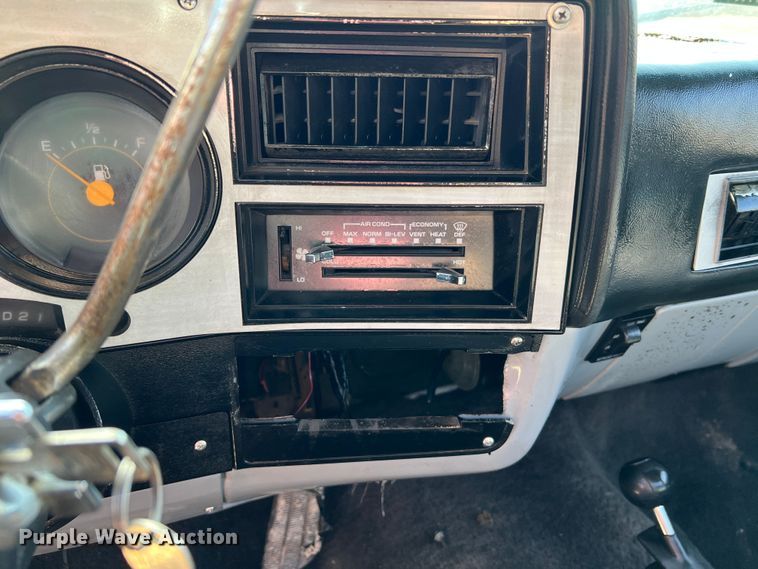 image for item MM9213 1984 Chevrolet K20  pickup truck cab and chassis