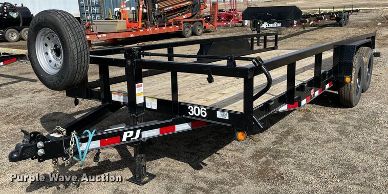 image for item MM9313 2022 PJ  utility trailer