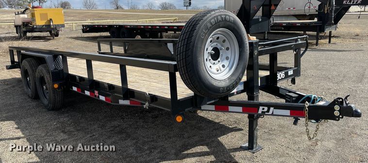 image for item MM9313 2022 PJ  utility trailer