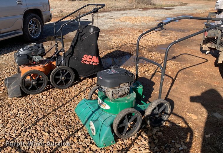 image for item MM9762 (2) lawn vacuums