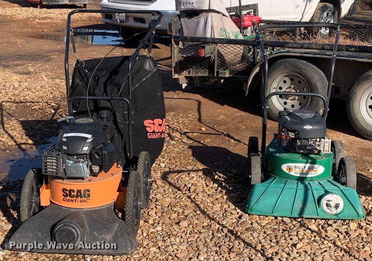 image for item MM9762 (2) lawn vacuums